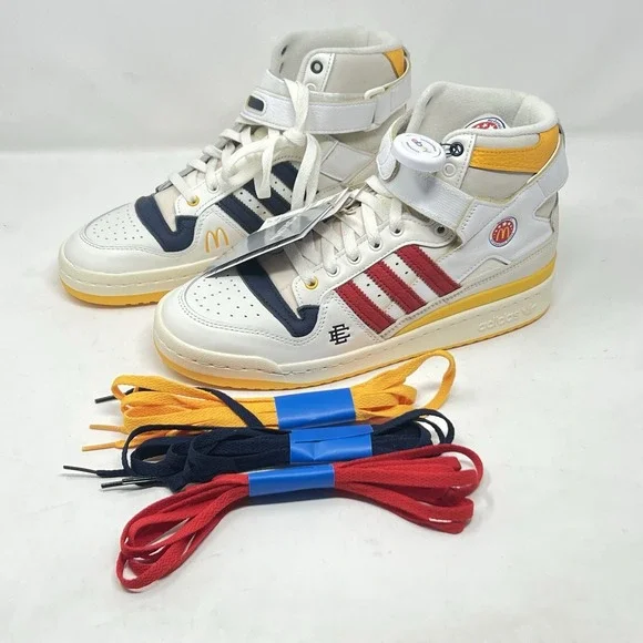 Adidas Eric Emanuel x Forum 84 All-American McDonalds Sneakers H02575 Size 9 - Picture 1 of 11